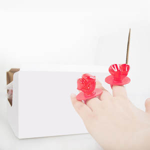 Caramelos Duros con Sabor a Frutas en Caja con Forma de Corazón y Anillo de Labios, Personalizados para el Día de San Valentín - Product Image 6