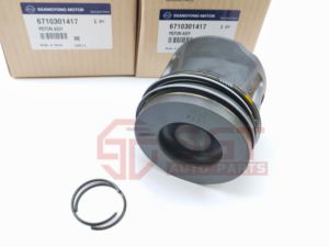 Nuovo gruppo pistone in acciaio genuino #6710301417/6640302817 per Ssangyong Korando 2.0 Diesel - Product Image 6