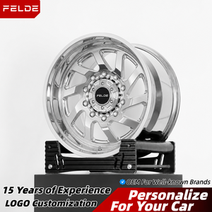 Cerchi Forgiati Personalizzati 6061 a 2 Pezzi con Beadlock e Bordo Profondo da 20 a 26 Pollici 6x139.7 6x135 per Fuoristrada, per <span class=keywords><strong>Ineos</strong></span> Grenadier e Ford Bronco - Product Image 1