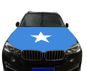 Sierra Leone usine tout le monde capot de voiture capot ensembles drapeaux voiture moteur fenêtre miroir couverture drapeau moteur capot couverture - Product Image 2