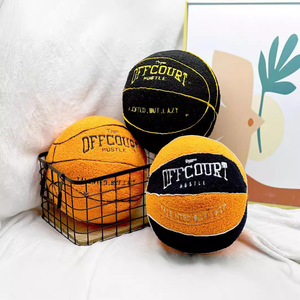 Coussin de basket-ball personnalisé en peluche douce, jouet en peluche de 25 cm, poupée en peluche de basket-ball de 9,84 pouces pour enfants - Product Image 3