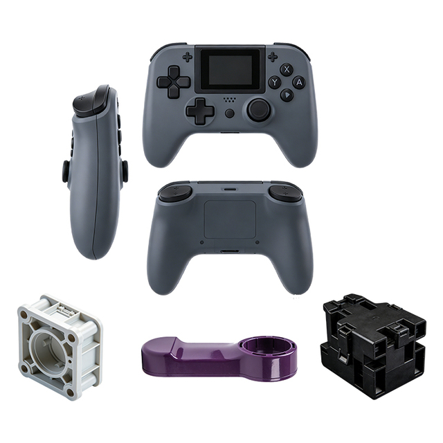 LXL Brand for Certified Grey Gamepad Replacement Housing Kit for Gaming Controller Assembly Custom OEM ODM Injection Plastic
