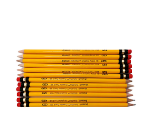 Lápices de Madera <span class=keywords><strong>Sansan</strong></span> con Logotipo Personalizado, Múltiples Colores, Forma Triangular, Juego de Regalo HB con Borrador de Goma de 7 Pulgadas - Product Image 1