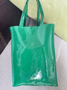 Bolsa de Compras Reutilizable de Gran Tamaño, Personalizada, Resistente, Brillante, de Polipropileno No Tejido, con Cinta Larga Decorativa, Opción de Regalo, para Comercio Minorista - Product Image 2