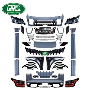 Exterior Kits de cuerpo parachoques delantero parachoques trasero y Kits de GW0054 para <span class=keywords><strong>Land</strong></span> <span class=keywords><strong>Rover</strong></span> <span class=keywords><strong>Range</strong></span> <span class=keywords><strong>Rover</strong></span> <span class=keywords><strong>Sport</strong></span> 2014-2017 actualización 2018-2020 del <span class=keywords><strong>SVR</strong></span> tipo - Product Image 1