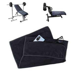 Toalla de Gimnasio de Microfibra de Secado Rápido con Bolsillo para Teléfono, en Oferta - Product Image 3