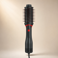 Brosse à air chaud professionnelle 1100W, sèche-cheveux et volumateur en une seule étape