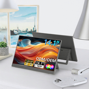 Moniteur <span class=keywords><strong>portable</strong></span> IPS LCD de 14 pouces avec <span class=keywords><strong>type</strong></span>-<span class=keywords><strong>C</strong></span>, sans écran tactile, résolution 1920x1080, rapport d'aspect 16:10 - Product Image 2