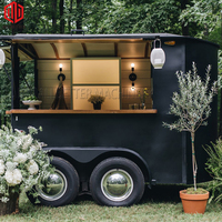 Nouvelle conception de restaurant mobile, kiosque de restauration rapide, stand de hot-dogs, camion de crème glacée, boutique de snacks, remorque de restauration, remorque de cheval