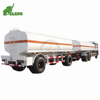 Remorque citerne à eau et à carburant double réservoir Superlink Interlink de 50 000 litres à vendre