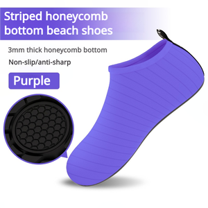 خصم فائق على أحذية الشاطئ سريعة الجفاف طبقة الفضاء العلوية نسيج العسل الوحيد أحذية المياه تنفس وسريعة التجفيف - Product Image 3