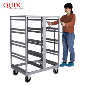<strong>4</strong> <strong>Wheels</strong> <strong>Trolley</strong> Cart Tier Order Picking Cart Order Pick <strong>Trolley</strong> - Product Image 2