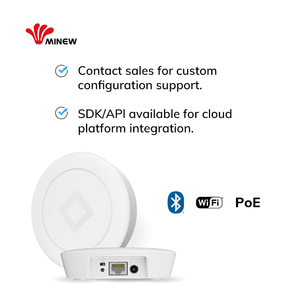 Minew MG4 Ble 5.1, Gateway Inalámbrico Recargable con PoE para Dispositivos IIoT, Gateway Industrial Mqtt Bluetooth Ble IoT - Product Image 4