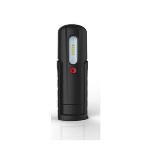 Lampe de travail LED Elwis, batterie rechargeable, noire, portable, lumière blanche, 6V, corps en plastique, durée de vie de 30 000 heures - Product Image 5
