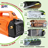 Pompe à eau électrique portative mini haute performance et durable pour le lavage de voitures, nettoyeur haute pression pour le nettoyage des motos