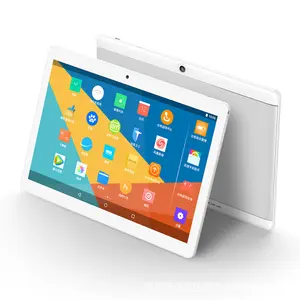 HFSecurity Android Smart Tablet PC Bersandar Mesin Pabrik LOGO Disesuaikan Quad Core 10.1 Inch IPS Layar 6.0 32GB