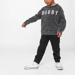 <span class=keywords><strong>Pull</strong></span> à col rond à manches longues pour bébé garçon, sweat <span class=keywords><strong>noir</strong></span> délavé à l'acide, vêtements, <span class=keywords><strong>pull</strong></span> en coton pour nouveau-né, vente en gros - Product Image 2