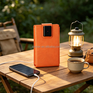 ALECTER Portable <b>Mini</b> 8W Foldable Monocrystalline Silicon <b>Solar</b> <b>Panel</b> Waterproof USB 5V2A CE Certified 12-Month Warranty - Product Image 5