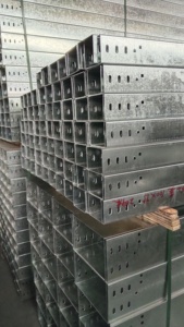 Carbon Steel <b>Wire</b> Mesh Large-Span Cable Tray with Hot-Dip Galvanized Finish 200kg Load Capacity for Industrial Construction - Product Image 5
