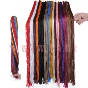 Hot sell synthetic hair extensions new micro knot zizi hair for crochet senegal twist braid zizi box braids