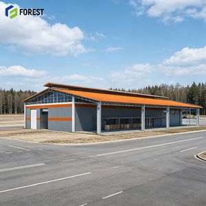 Estructura de Acero Modular Prediseñada de Gran Espacio Libre para Taller o Instalación de Fabricación - Product Image 1