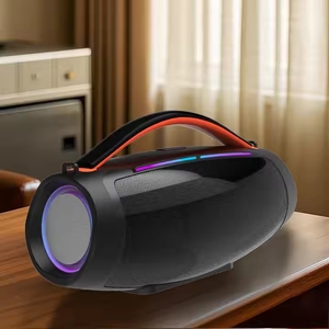 Mejor <span class=keywords><strong>precio</strong></span> de fábrica modelo privado reproductor de música TF TWS sonido estéreo Boomsbox altavoz inalámbrico portátil al aire libre con luces LED RGB - Product Image 1