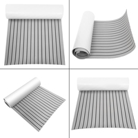 Rouleaux auto-adhésifs antidérapants en faux teck tapis marin plancher de bateau feuille de terrasse en mousse EVA pour ponton Yacht RV tapis de pont de sol