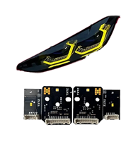 Luces LED de Circulación Diurna Amarillas 63119851047 63119851049, Ojos de Ángel, para BMW G22 LCI G80 G82 2020 en Adelante