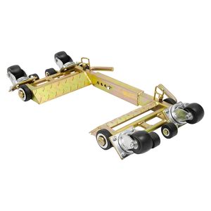 Car <strong>Wheel</strong> <strong>Dolly</strong> Heavy Duty Self Loading Steel Lever-type <strong>Air</strong> Tire Jack with Foot Pedal for Positioning in Parking Lots - Product Image 4