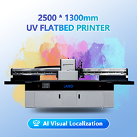 Impresora UV Plana Industrial de 2.5m, Alta Velocidad, Alta Precisión, Cabezal de Impresión Konica 9888H, Venta Directa de Fábrica, 1 Año de Garantía
