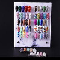 VONVIK — présentoir pour faux ongles, carte couleur détachable, aimant en acrylique, pièces