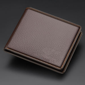 名入れ可能 レザー財布ギフトセット 二つ折り メンズ RFIDブロック機能付き 本革 ウォレット - Product Image 3