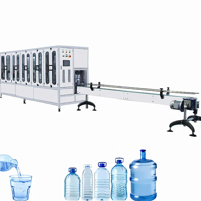 מים מילוי מכונת כביסה, מילוי & מכסת מכונה/PLC בקרת 4.5 L בקבוק כביסה ומילוי מכונת