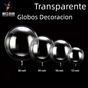 <span class=keywords><strong>Ballon</strong></span> à bulles transparent en PVC extensible Bobo Glogo pour anniversaire, mariage, fête - Product Image 2
