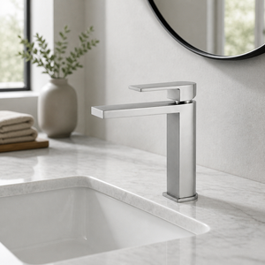 Robinet de lavabo KEMEN en acier inoxydable 304 sans plomb pour salle de bain, idéal pour la maison, l'hôtel, les projets de toilettes, vente directe usine - Product Image 1