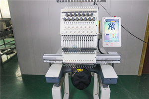 Machine à broder à tête unique à 15 aiguilles pour chapeaux et t-shirts avec un prix inférieur à celui des pièces détachées et logiciels Tajima Barudan <span class=keywords><strong>Brother</strong></span> du Japon - Product Image 2