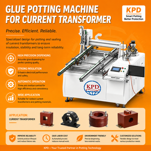 Machine de scellement automatique industrielle pour époxy bicomposant PU, équipement de distribution homologué CE pour cartes de circuits imprimés - Product Image 5