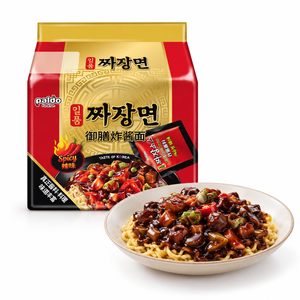 บะหมี่กึ่งสำเร็จรูปซอสถั่วดำเกาหลีแท้ 190 กรัม x 4 แพ็ค จาจังมยอน ราเมนแห้งแบบผสม ขายส่ง - Product Image 3