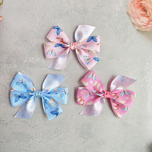 Rubans en satin pré-noués classiques préfabriqués sur mesure pour emballages cadeaux, boîtes et sacs - Product Image 5