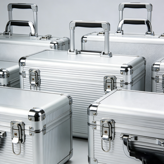 Aluminum Factory Custom Medical Equipment TSA Lock Modern Carrying Box Display Travel case for Professional Use