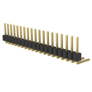 พินเฮดเดอร์แบบตัวผู้ 20 ตำแหน่ง ระยะห่าง 2.54 มม. แบบตรง ติดตั้งผ่านรู - Product Image 1