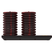 Serveur de sous-verre téléavertisseur de Restaurant sans fil Buzzer de Table de Restaurant 10 pièces Buzzer de café Buzzer de Service à la clientèle