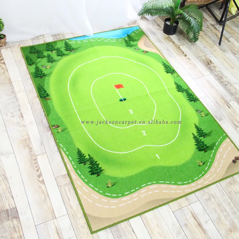 Giochi all'aperto per adulti famiglia bambini Toddler Golf Mat Chipping Mat giochi da cortile Sport Putting Mat