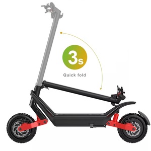 Monopattino Elettrico con Ruote Grandi <span class=keywords><strong>e</strong></span> Larghe, Velocità Massima 64 km/h, Carico Massimo 200 kg, Doppio Motore, Lunga Autonomia, con Ammortizzatore - Product Image 1