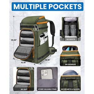 Mochila <span class=keywords><strong>de</strong></span> Esquí 2026 <span class=keywords><strong>de</strong></span> Nuevo Diseño, 65L, para Botas <span class=keywords><strong>de</strong></span> Snowboard, Viajes, Casco y Zapatos <span class=keywords><strong>de</strong></span> Esquí - Product Image 2