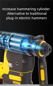 Trapano a Percussione Elettrico Industriale 21V ad Alta Potenza a Batteria, Multifunzione per Uso Domestico Fai-da-te - Product Image 4