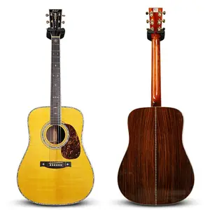 2024 musical instrument acoustic guitar GR65W Gabriel electric guitar acoustic manufacturer MOQ 1 long warranty for wholesale