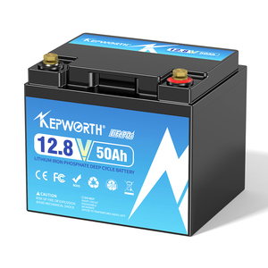Usa/Eu/Uk Stock Kepworth Lifepo4 12V 50ah Diepe Cyclus Ingebouwde Bms Lithium-Ionbatterij Voor Zonne-Energie Thuissysteem Batterij Rv Marine - Product Image 4