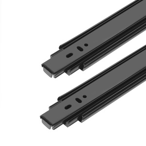 Correderas de Cajón de Tres Secciones Zhan Han de 4, 5, 6 y 8 Pulgadas, de Acero Laminado en Frío, con Rodamientos de Bolas Silenciosos para Muebles y Armarios - Product Image 2