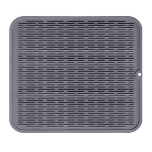 En <span class=keywords><strong>Acier</strong></span> Inoxydable <span class=keywords><strong>Plat</strong></span> Séchage Grille Silicone <span class=keywords><strong>Plat</strong></span> Tapis Écologique <span class=keywords><strong>Dessous</strong></span> <span class=keywords><strong>de</strong></span> <span class=keywords><strong>Plat</strong></span> pour la Cuisine Égouttoirs à vaisselle - Product Image 1